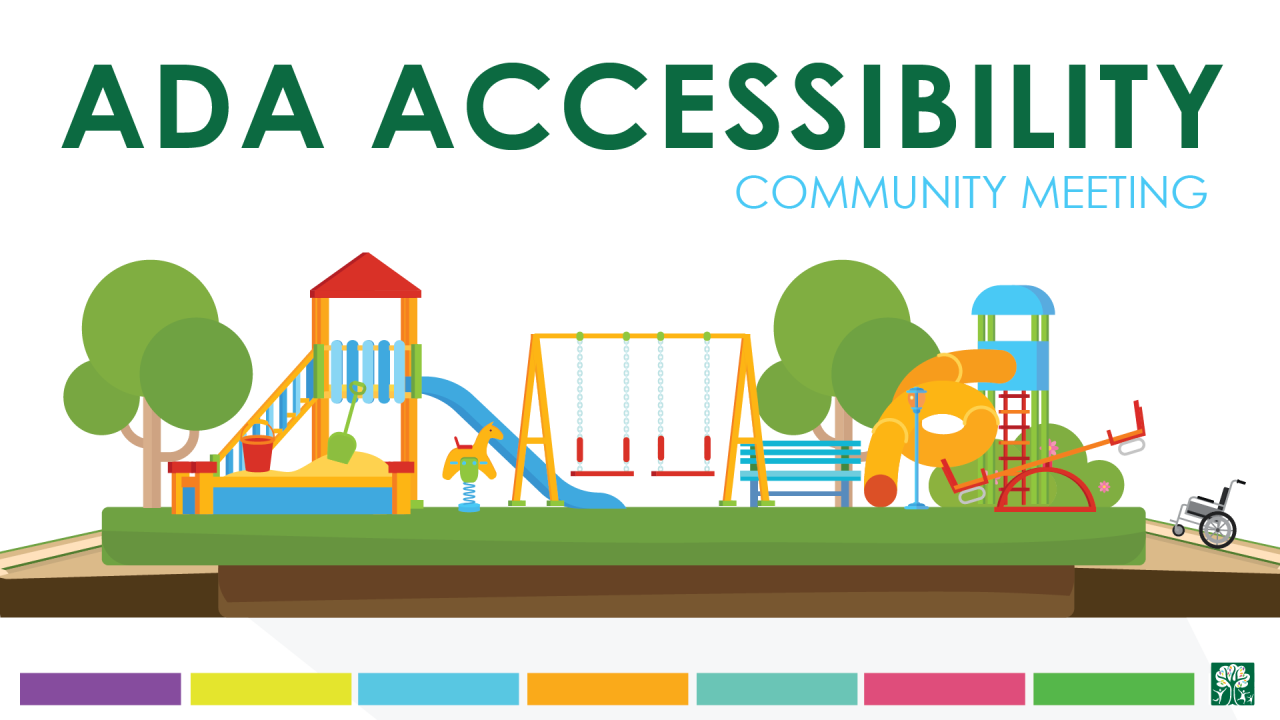 Community Meetings for ADA Accessibility 3/23 & 3/28